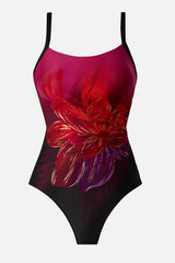 Starr One Piece in Petali Rosa Black/Multi | Miraclesuit