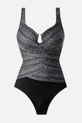 Escape One Piece in Elysium Black/White | Miraclesuit