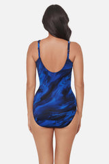 Siren One Piece in Stellar Nova Blue/Multi | Miraclesuit