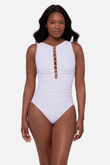 Swizzle One Piece Black | Miraclesuit