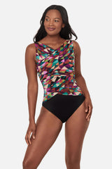 Brio One Piece in Farfalle Multi | Miraclesuit