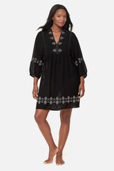 Beach Dress Cover Up in Elysium Black/White | Miraclesuit