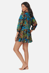 Beach Dress in Amazonia Blue/Multi | Miraclesuit