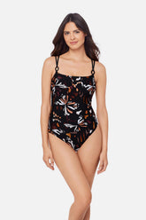 Magicsuit Georgie One Piece in Chrysalis Black/Multi | Miraclesuit
