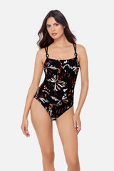Magicsuit Georgie One Piece in Chrysalis Black/Multi | Miraclesuit