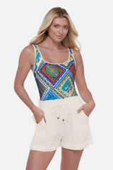 miracle by Beach Shorts in Ivory Ivory | Miraclesuit