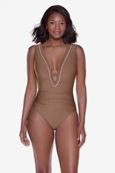 Zen One Piece in Flax Flax | Miraclesuit