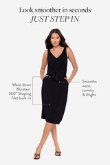 Body by Tali Shaping Dress in Black Black | Miraclesuit