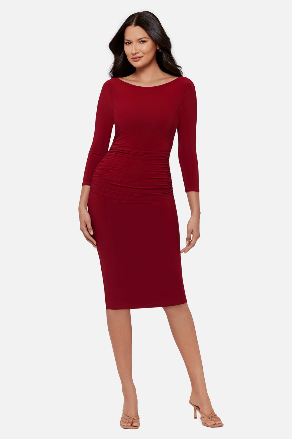 Body by Rory Shaping Dress in Crimson Crimson | Miraclesuit