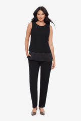 Crepe Easy Jogger in Black Black | Miraclesuit
