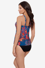 Allura Tankini Top in Decoupage Multi | Miraclesuit