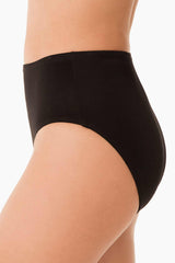 Tummy Control Swimsuit Bottoms - Basic Pant Black | Miraclesuit