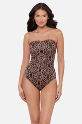 Avanti One Piece in Scandale Black/Multi | Miraclesuit