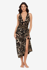 Magicsuit Desert Mirage Pareo Swimwear Cover Up Black/Multi | Miraclesuit