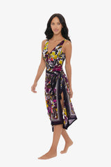 Magicsuit Hot House Pareo Swim Cover Up Multi | Miraclesuit