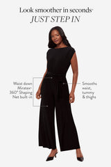 Gabi Shaping Jumpsuit in Black Black | Miraclesuit