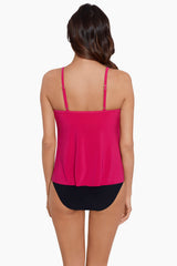 Chloe Tankini Top Ruby | Miraclesuit