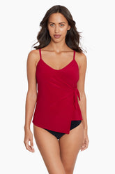 Magicsuit Twister Carma Tankini Top Vamp | Miraclesuit