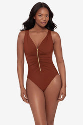 Zipt One Piece Copper | Miraclesuit