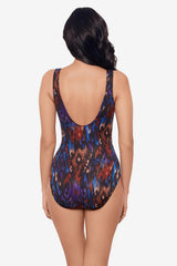 Tapiz Revele One Piece Swimsuit Black/Multi | Miraclesuit