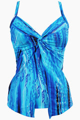 Love Knot Tankini DD-Cup Blue | Miraclesuit