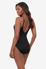 Topkapi Aphrodite One Piece Swimsuit Black/Multi | Miraclesuit