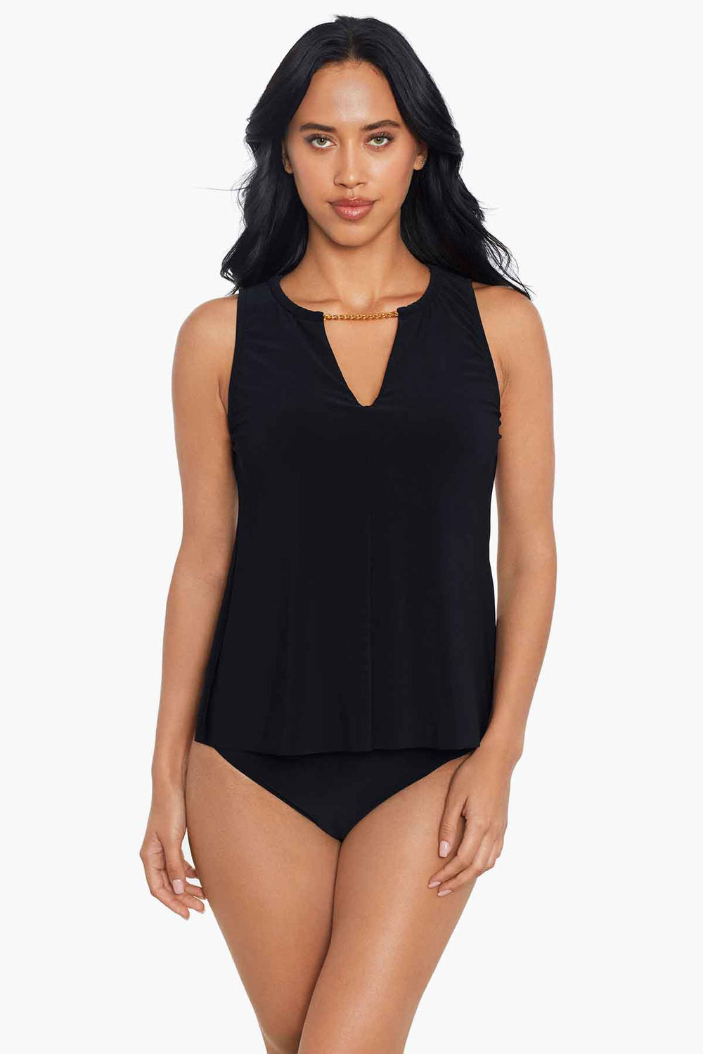 Magicsuit Hyper Link Chanae Tankini Black | Miraclesuit