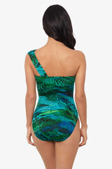 Magicsuit Margarita Goddess One Piece Swimsuit Blue/Multi | Miraclesuit
