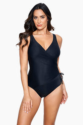 Razzle Dazzle Eclat Swimsuit Black | Miraclesuit