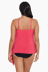 Magicsuit Plus Size Alex Tankini Coral Rose | Miraclesuit