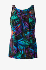 Plus Size Palma Paradiso Ursula Tankini Top Multi | Miraclesuit