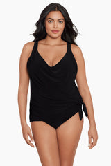 Magicsuit Plus Size Winnie Tankini Black | Miraclesuit
