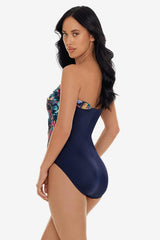 Goddess One Piece in Belize Navy/Multi | Miraclesuit