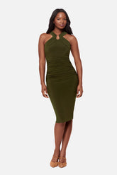 Body by Idol Shaping Dress in Nori Nori | Miraclesuit