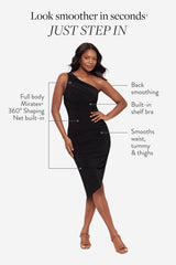 Body by Jeni Shaping Dress in Black Black | Miraclesuit