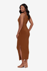 Body by Maxi Shaping Dress in Bronze Bronze | Miraclesuit