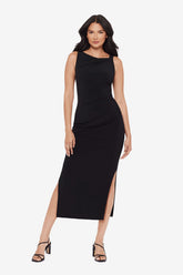 Aria Shaping Dress in Black Black | Miraclesuit