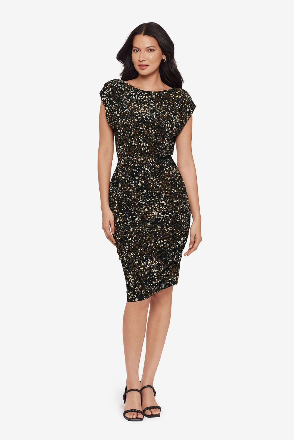 Body by Bali Shaping Dress in Ikati Brown/Multi | Miraclesuit