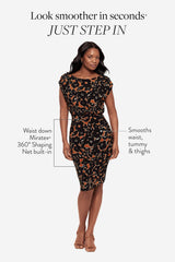 Body by Bali Shaping Dress in Papeete Black/Multi | Miraclesuit