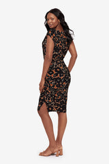 Body by Bali Shaping Dress in Papeete Black/Multi | Miraclesuit