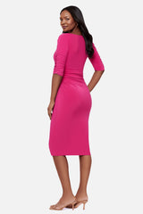 Body by Lumi Shaping Dress in Rosso Rosso | Miraclesuit