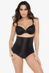 Hi-Waist Brief Firm Control Black | Miraclesuit