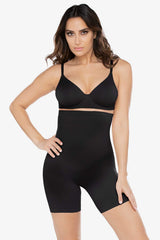 Flexible Fit® Firm Control High-Waist Thigh Slimmer Warm Beige/Nude | Miraclesuit