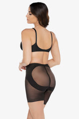 Sheer Derriere X-Firm Lift Boyshort Black | Miraclesuit