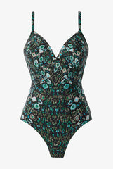 Bijoux Captivate One Piece Swimsuit Black/Multi | Miraclesuit