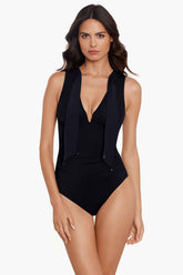 Magicsuit Charmed Life Iiona One Piece Swimsuit Black | Miraclesuit