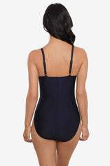 Magicsuit Chain Link Gianna One Piece Swimsuit Black | Miraclesuit