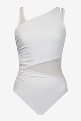 Illusionists Azura One Piece Swimsuit White | Miraclesuit