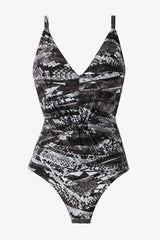 Magicsuit Za'Atar Gianna One Piece Swimsuit Black/Grey | Miraclesuit
