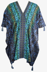 Alhambra Caftan Cover Up Blue/Multi | Miraclesuit